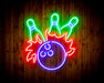 Bowling Flex Silicone LED Sign (Neon-Style, LED Technology) - Way Up Gifts