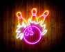 Bowling Flex Silicone LED Sign (Neon-Style, LED Technology) - Way Up Gifts