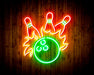 Bowling Flex Silicone LED Sign (Neon-Style, LED Technology) - Way Up Gifts