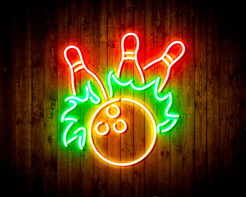 Bowling Flex Silicone LED Sign (Neon-Style, LED Technology) - LED Gift Works