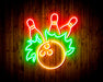 Bowling Flex Silicone LED Sign (Neon-Style, LED Technology) - Way Up Gifts