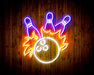 Bowling Flex Silicone LED Sign (Neon-Style, LED Technology) - Way Up Gifts