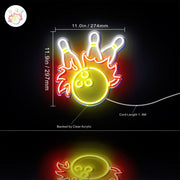 Bowling Flex Silicone LED Sign (Neon-Style, LED Technology) - LED Gift Works
