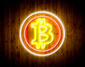 Bitcoin Symbol Flex Silicone LED Sign (Neon-Style, LED Technology) - Way Up Gifts