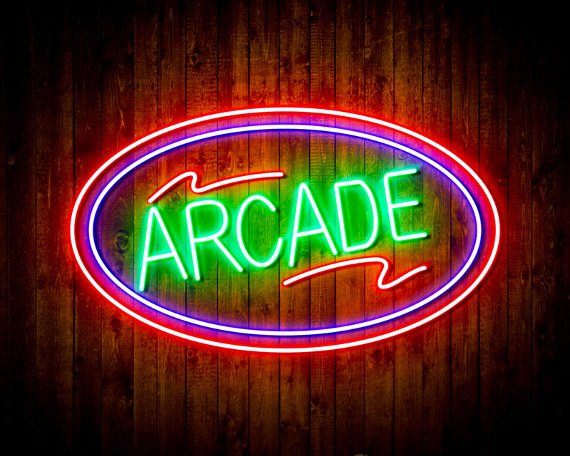Arcade Flex Silicone LED Sign (Neon-Style, LED Technology) - LED Gift Works