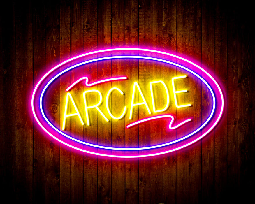 Arcade Flex Silicone LED Sign (Neon-Style, LED Technology) - Way Up Gifts