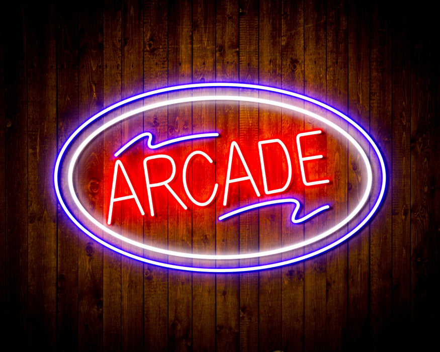 Arcade Flex Silicone LED Sign (Neon-Style, LED Technology) - Way Up Gifts