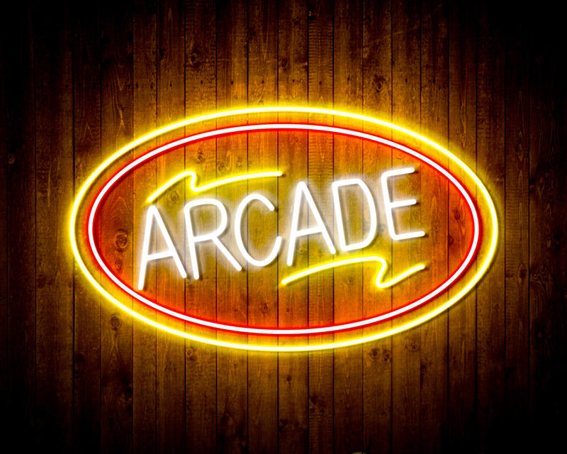 Arcade Flex Silicone LED Sign (Neon-Style, LED Technology) - LED Gift Works