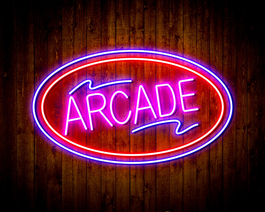 Arcade Flex Silicone LED Sign (Neon-Style, LED Technology) - Way Up Gifts