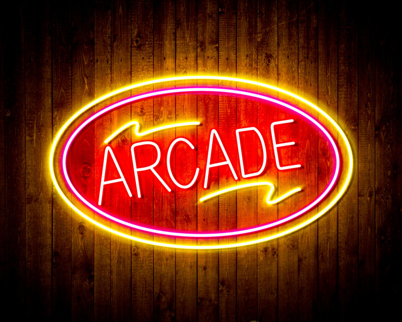Arcade Flex Silicone LED Sign (Neon-Style, LED Technology) - LED Gift Works