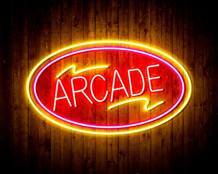Arcade Flex Silicone LED Sign (Neon-Style, LED Technology) - Way Up Gifts