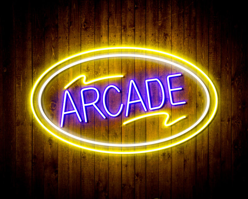 Arcade Flex Silicone LED Sign (Neon-Style, LED Technology) - LED Gift Works