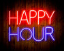 Happy Hour Flex Silicone LED Sign (Neon-Style, LED Technology) - Way Up Gifts