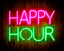 Happy Hour Flex Silicone LED Sign (Neon-Style, LED Technology) - Way Up Gifts