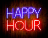 Happy Hour Flex Silicone LED Sign (Neon-Style, LED Technology) - Way Up Gifts