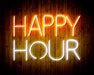 Happy Hour Flex Silicone LED Sign (Neon-Style, LED Technology) - Way Up Gifts