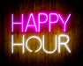 Happy Hour Flex Silicone LED Sign (Neon-Style, LED Technology) - Way Up Gifts