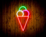 Ice Cream Cone Flex Silicone LED Sign (Neon-Style, LED Technology) - Way Up Gifts
