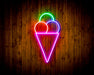 Ice Cream Cone Flex Silicone LED Sign (Neon-Style, LED Technology) - Way Up Gifts