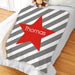 Personalized Stars and Stripes Sherpa Blanket - Patriotic American Flag Blanket - Way Up Gifts