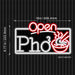 Open Pho Vietnam Noodles Flex Silicone LED Sign (Neon-Style, LED Technology) - Way Up Gifts