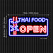 Open Restaurant Thai Food Flex Silicone LED Sign (Neon-Style, LED Technology) - Way Up Gifts