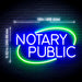 Notary Public Flex Silicone LED Sign (Neon-Style, LED Technology) - Way Up Gifts
