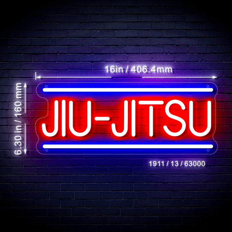 Brazilian Sport Jiu-Jitsu Flex Silicone LED Sign (Neon-Style, LED Technology) - LED Gift Works