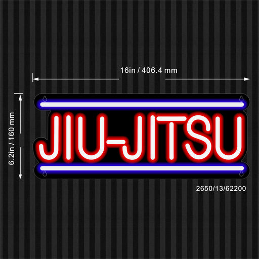Brazilian Sport Jiu-Jitsu Flex Silicone LED Sign (Neon-Style, LED Technology) - LED Gift Works