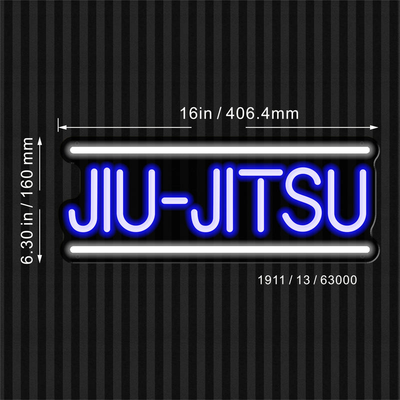 Brazilian Sport Jiu-Jitsu Flex Silicone LED Sign (Neon-Style, LED Technology) - LED Gift Works