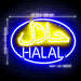 Arabic Restaurant Halal Food Flex Silicone LED Sign (Neon-Style, LED Technology) - Way Up Gifts