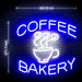 16" Coffee Bakery Shop Flex Silicone LED Sign (Neon-Style, LED Technology) - Way Up Gifts