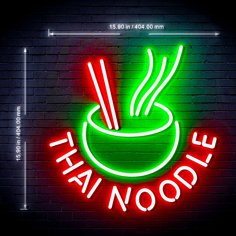 Thai Noodle Flex Silicone LED Sign (Neon-Style, LED Technology) - LED Gift Works