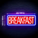Diner Breakfast Ultra-Bright LED Sign with Remote (Neon-Style, LED Technology) - Way Up Gifts
