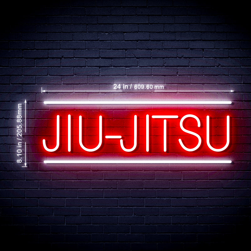 Brazilian Sport Jiu-Jitsu Ultra-Bright LED Sign with Remote (Neon-Style, LED Technology) - LED Gift Works