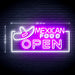 Restaurant Mexican Food Open Ultra-Bright LED Sign with Remote (Neon-Style, LED Technology) - Way Up Gifts