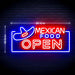 Restaurant Mexican Food Open Ultra-Bright LED Sign with Remote (Neon-Style, LED Technology) - Way Up Gifts