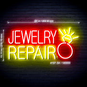 Jewelry Repair Ultra-Bright LED Sign with Remote (Neon-Style, LED Technology) - LED Gift Works