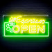 Coffee Espresso Open Ultra-Bright LED Sign with Remote (Neon-Style, LED Technology) - Way Up Gifts