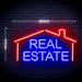 Real Estate Ultra-Bright LED Sign with Remote (Neon-Style, LED Technology) - Way Up Gifts