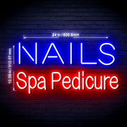 Custom 24" Ultra-Bright LED Sign with Remote (Neon-Style, LED Technology) (Up to 3 Lines/Text Only) - LED Gift Works