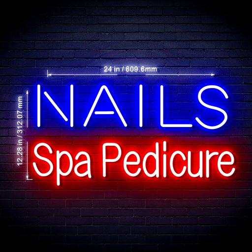 Custom 24" Ultra-Bright LED Sign with Remote (Neon-Style, LED Technology) (Up to 3 Lines/Text Only) - Way Up Gifts