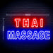 Thai Massage Ultra-Bright LED Sign with Remote (Neon-Style, LED Technology) - Way Up Gifts