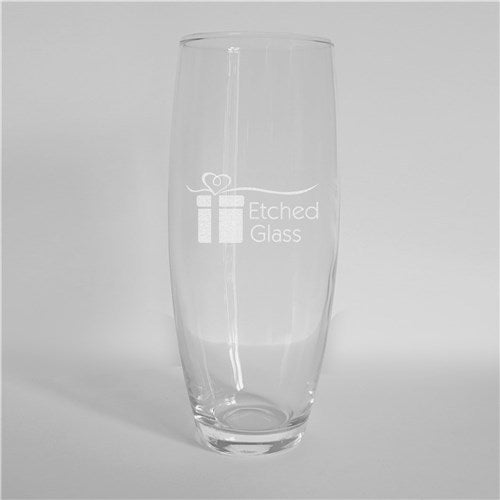 Engraved Stemless Champagne Flute - Personalized Wedding Party Toast Glass - LED Gift Works