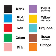 Block Message Coffee Mug - Customize with Any Text - Personalized Bold Font Mug - LED Gift Works