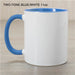 Block Message Coffee Mug - Customize with Any Text - Personalized Bold Font Mug - Way Up Gifts