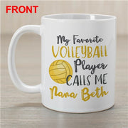 My Favorite Sports Player Calls Me Mug - Personalized Sports Mom/Dad - LED Gift Works