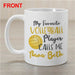 My Favorite Sports Player Calls Me Mug - Personalized Sports Mom/Dad - Way Up Gifts
