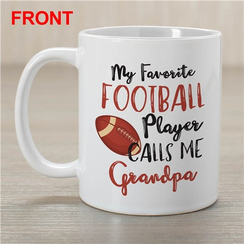 My Favorite Sports Player Calls Me Mug - Personalized Sports Mom/Dad - Way Up Gifts