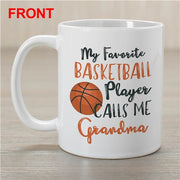 My Favorite Sports Player Calls Me Mug - Personalized Sports Mom/Dad - LED Gift Works